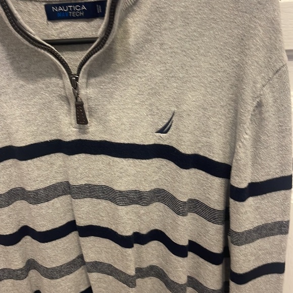 Nautica half zip sweater size large - Picture 3 of 3